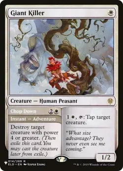 MTG Magic the Gathering Giant Killer (14/477) Throne of Eldraine NM - Image 1