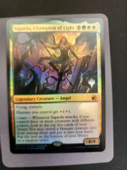 MTG Sigarda, Champion of Light (240p/168) Innistrad Midnight Hunt Promos Nm - Image 1