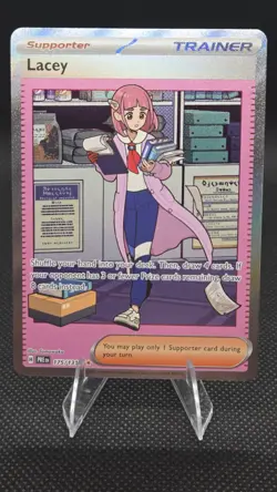 Lacey 175/131 SV: Prismatic Evolutions SIR Holo Pokemon TCG NM - Image 1