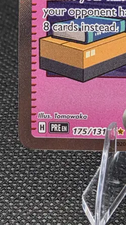 Lacey 175/131 SV: Prismatic Evolutions SIR Holo Pokemon TCG NM - Image 5