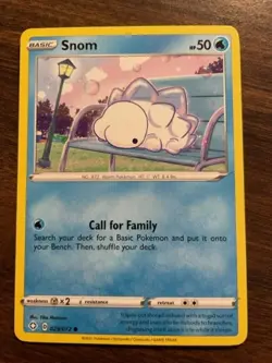 2X Snom 29/72 - Shining Fates - Common - Pokemon Card TCG - Image 1