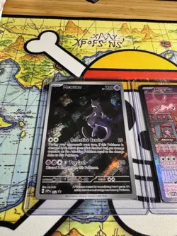 Pokemon TCG 151 UPC Promo Set SEALED Mew 053, Mewtwo 052, Metal Mew 205 - Image 3