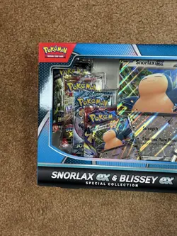 Pokemon TCG Snorlax ex & Blissey ex Special Collection Box - Sealed - 8 Packs - Image 2