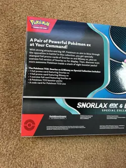 Pokemon TCG Snorlax ex & Blissey ex Special Collection Box - Sealed - 8 Packs - Image 5