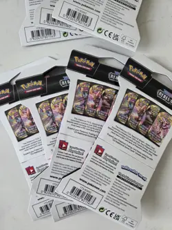 7x Rebel Clash Blister Packs - Factory Sealed Pokemon Sword & Shield Booster Lot 820650806827 - Image 5