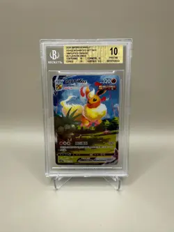 Flareon VMAX #003 Eevee Gift Box Chinese Pokemon Card BGS 10 Pristine Beckett - Image 1