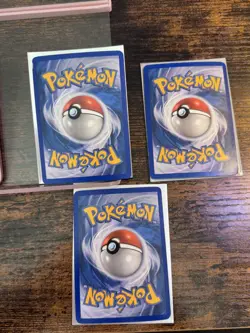 Pokemon TCG Squirtle 63/100, Wartortle 42/100 & 43/100 EX Crystal Guardians Set - Image 3