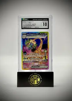 2024 Pokemon Surging Sparks Special Illustration Rare Alolan Exeggutor EX CGC 10 - Image 1
