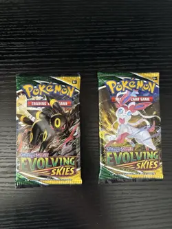 Pokemon Sword & Shield SWSH Lot Of 22 Booster Packs Includes Evolving Skies - Image 2