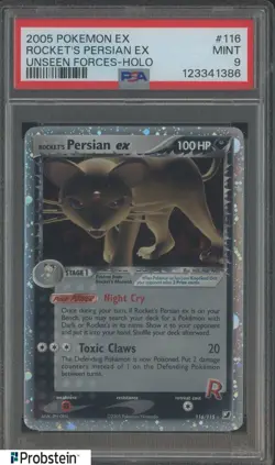 2005 Pokemon Ex Unseen Forces #16/115 Sunflora Holo PSA 9 MINT - Image 1