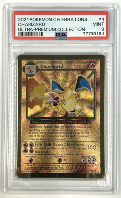 2021 Pokemon Celebrations Charizard Ultra Premium Collection PSA 9 - Image 1