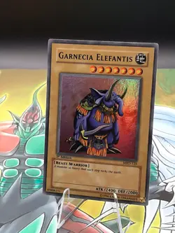 Yu-Gi-Oh! Garnecia Elefantis MRD-125 Super Rare 1st Edition NM/LP - Image 1