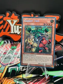 Yu-Gi-Oh! Gadget Trio MP25-EN061 Secret Rare 1st Ed NM - Image 1