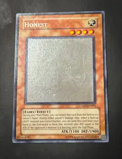 Yu-Gi-Oh! TCG - Honest LODT-EN001 Ghost Rare LP -NM - Image 2