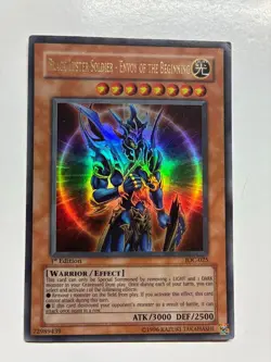 Yugioh Black Luster Soldier - Envoy of the Beginning IOC-025 Ultra Rare 1st HP - Image 1
