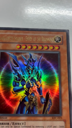 Yugioh Black Luster Soldier - Envoy of the Beginning IOC-025 Ultra Rare 1st HP - Image 2