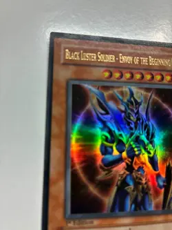 Yugioh Black Luster Soldier - Envoy of the Beginning IOC-025 Ultra Rare 1st HP - Image 4