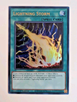 Lightning Storm | MAMA-EN089 | Ultra Rare | 1st Edition | Yu-Gi-Oh! NM - Image 1