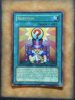 Yugioh Question PGD-104 Ultra Rare LP - Image 1