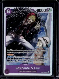 2026 One Piece The Azure Sea's Seven Rosinante & Law #EB04-038 - Image 1
