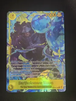 Bartholomew Kuma (Alternate Art) OP12-119 Legacy of the Master Foil - Image 1