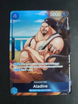 Aladine (Dash Pack) OP14-043 Rare One Piece The Azure Sea's Seven - Image 1