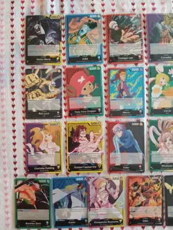One Piece TCG Lot ×21 English Leaders Only (No Duplicates) - Image 2