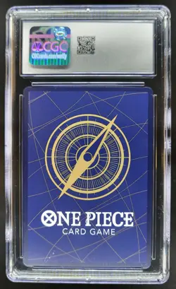 2025 ONE PIECE CCG GUM-GUM LIGHTNING ALT ART OP09-077 CGC 10 C PT - Image 2