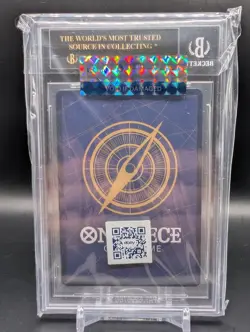 2020 ONE PIECE Romance Dawn JP Roronoa Zoro SR ALT ART Black Label BGS 10 - Image 2
