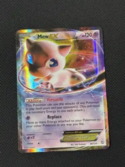Pokemon 2012 TCG Mew EX Ultra Rare Holo Card 46/124 Dragons Exalted - Image 1