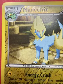 Pokemon TCG Manectric 43/124 Reverse Holo Dragons Exalted 🌟🌟🌟 - Image 2