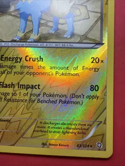 Pokemon TCG Manectric 43/124 Reverse Holo Dragons Exalted 🌟🌟🌟 - Image 4