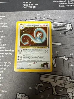 Pokemon TCG Erika's Dragonair Gym Heroes 4/132 Holo Unlimited Rare - Image 1