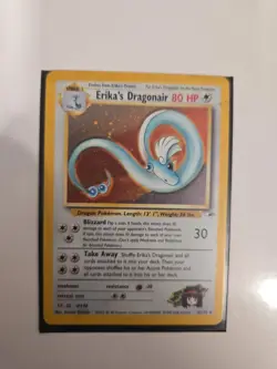 Pokemon TCG Erika's Dragonair Gym Heroes 4/132 Holo Unlimited Rare - Image 1