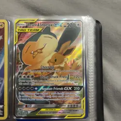 Eevee Snorlax GX SM169 Tag Team Promo - Pokemon TCG - Image 4