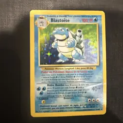 Pokemon TCG WOTC Card - Base Set Blastoise 2/102 Spanish Played/ Damaged - Image 1