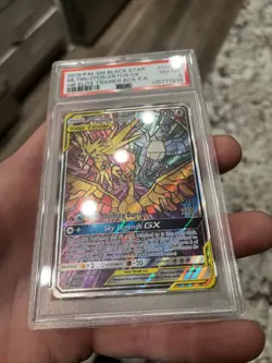 Pokemon TCG Moltres Zapdos Articuno GX SM210 Promo PSA 8 NEW CERT 🔥 - Image 3