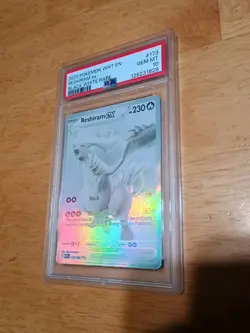 Pokemon 2025 Reshiram ex 173/086 Black White Rare White Flare GEM MINT PSA 10 - Image 5