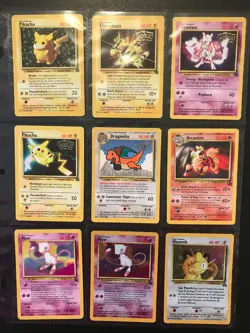 Pokemon Black Star Promo Wizard TCG 1999-2003 Vintage Rare MP/HP- Pick Your Card - Image 1