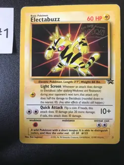 Pokemon Black Star Promo Wizard TCG 1999-2003 Vintage Rare MP/HP- Pick Your Card - Image 2