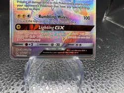 Xurkitree GX - 160/156 - Rainbow Rare - Sun & Moon Ultra Prism - Pokemon Card NM - Image 4