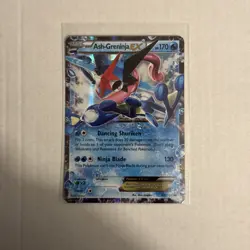 Pokemon TCG Ash-Greninja EX XY133 Holo Rare Promo Card. Pk000816 - Image 1