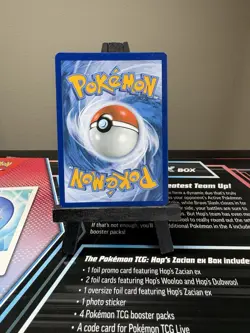Pokemon TCG Cards Jangmo-o SM40 Black Star Promo Holo HD Swirl - Image 3