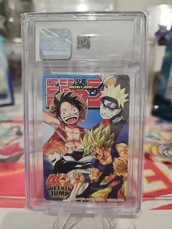 Tony Tony Chopper 7 of Hearts One Piece 2008 Shonen Jump Playing Card CGC 9 MINT - Image 3