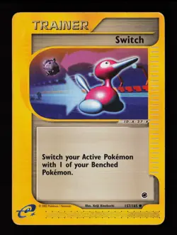 Switch 157/165 Common Expedition Non Holo Pokemon Card - Image 1