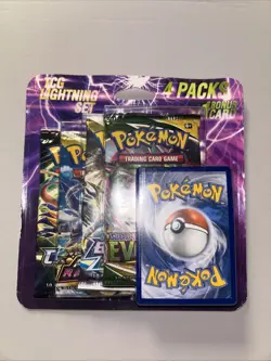 TCG Lightning Set 4 Packs + 1 Bonus Card - Image 1