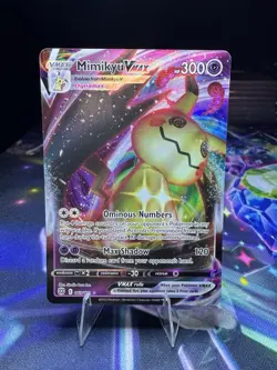 Pokemon Mimikyu VMAX 069/172 Brilliant Stars Ultra Rare Holo Card - Image 1