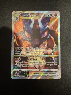 Pokemon Card TCG - Lucario VSTAR SWSH291 Sword & Shield Black Star Promo NM - Image 1