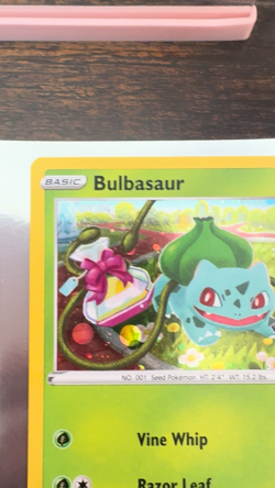 Bulbasaur SWSH231 & Squirtle SWSH233 Pokemon Go Black Star Promo Card SWIRL Set - Image 2