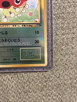 Pokemon TCG Ledyba Southern Islands 7 Reverse Holo Promo Card LP Condition - Image 2